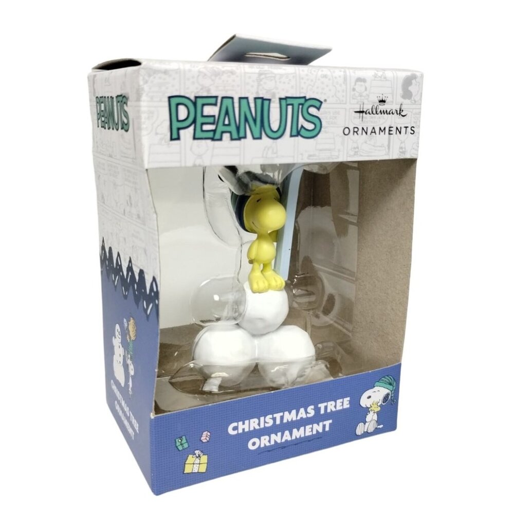 Hallmark Ornaments Peanuts Woodstock Snowballs Christmas Tree Ornament New